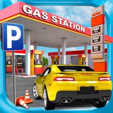Взломанная Gas Station Car Parking Game на Андроид - Взлом все открыто