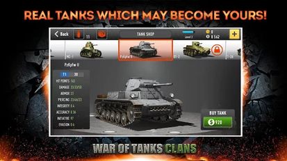  War of Tanks: Clans   -   