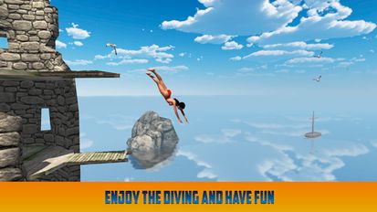 Cliff Flip Diving 3D   -   