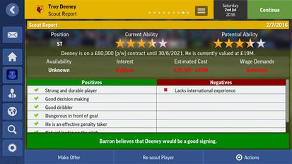  Football Manager Mobile 2017   -   