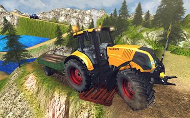  Tractor Driver Cargo 3D   -   