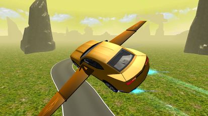  Flying Muscle Car Simulator 3D   -   