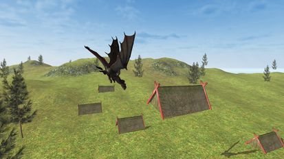 Взломанная Flying Fury Dragon Simulator на Андроид - Взлом все открыто