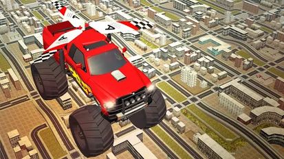 Взломанная Flying Truck Pilot Driving 3D на Андроид - Взлом на деньги