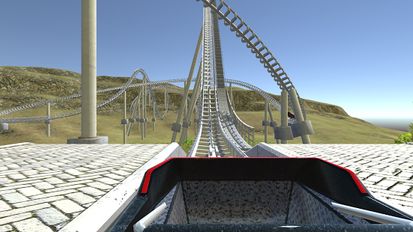  Cardboard VR 3D Roller Coaster   -   