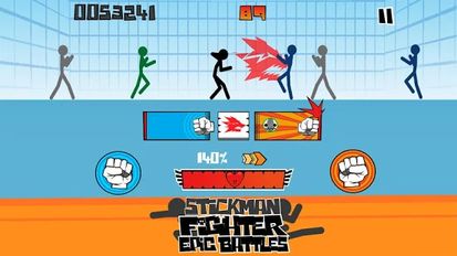  Stickman fighter : Epic battle   -   