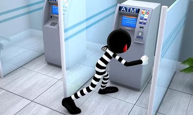  Stickman Bank Robbery Escape   -   