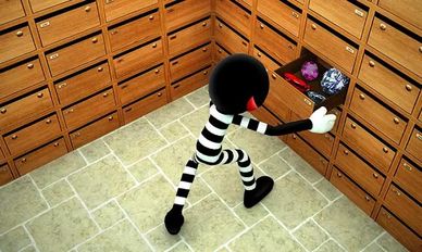  Stickman Bank Robbery Escape   -   