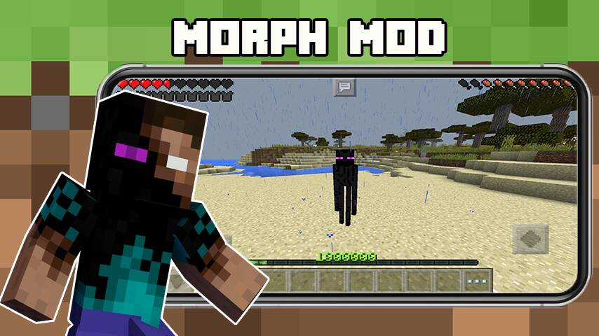  Morph Mod for Minecraft PE   -   