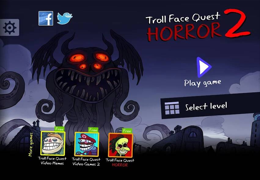  Troll Face Quest: Horror 2   -   