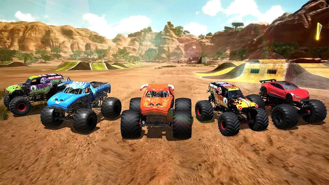  Car Games: Monster Truck Stunt   -   