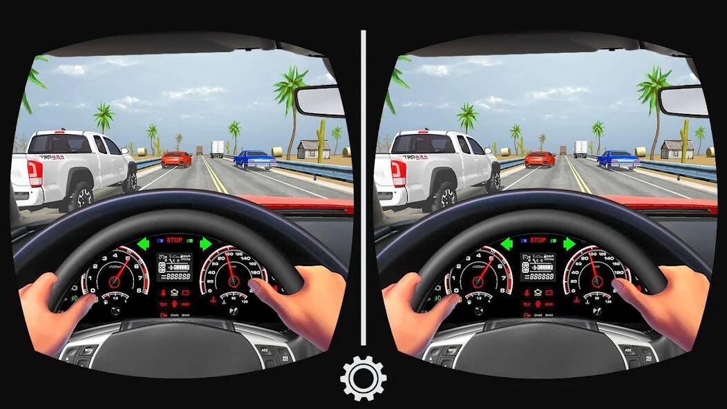  VR Traffic Racing In Car Drive   -   