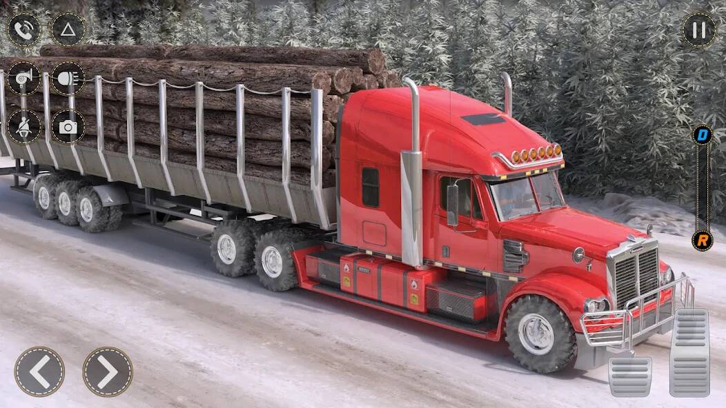  Mud Truck Snow Driving Game 3d   -   