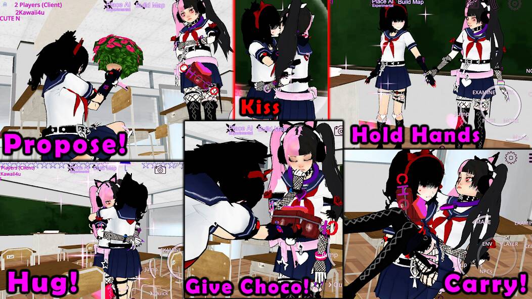  SchoolGirl AI 3D Anime Sandbox   -   