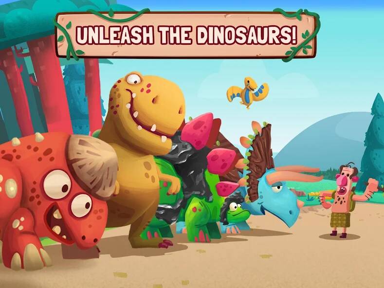  Dino Bash: Dinosaur Battle   -   