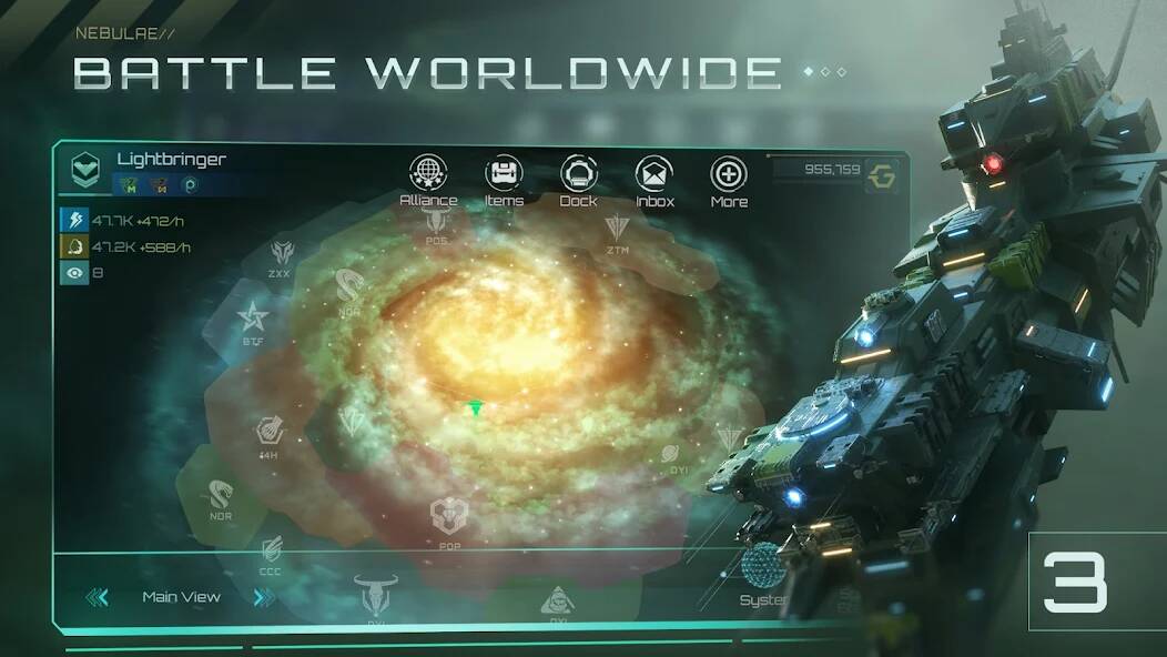  Nova Empire: Space Commander   -   