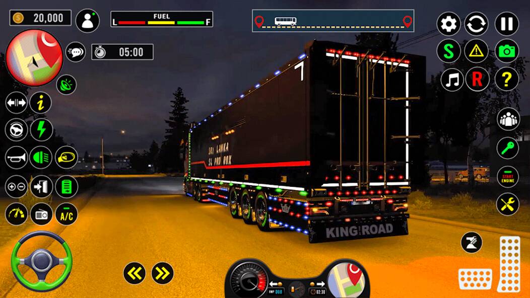  US Truck City Transport Sim 3d   -   