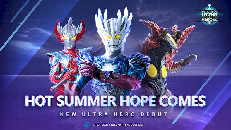 Взломанная Ultraman: Legend of Heroes на Андроид - Взлом все открыто