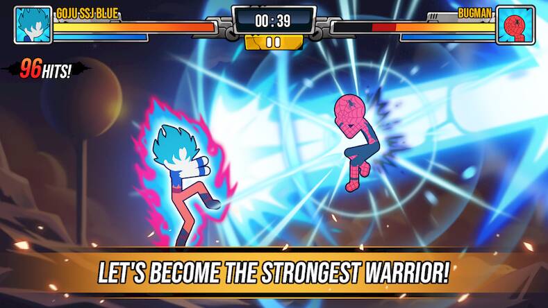 Взломанная Super Stickman Dragon Warriors на Андроид - Взлом на деньги