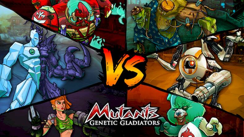 Взломанная Mutants Genetic Gladiators на Андроид - Взлом на деньги