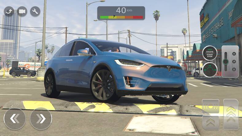 Взломанная Tesla Model X Master Driver на Андроид - Взлом все открыто