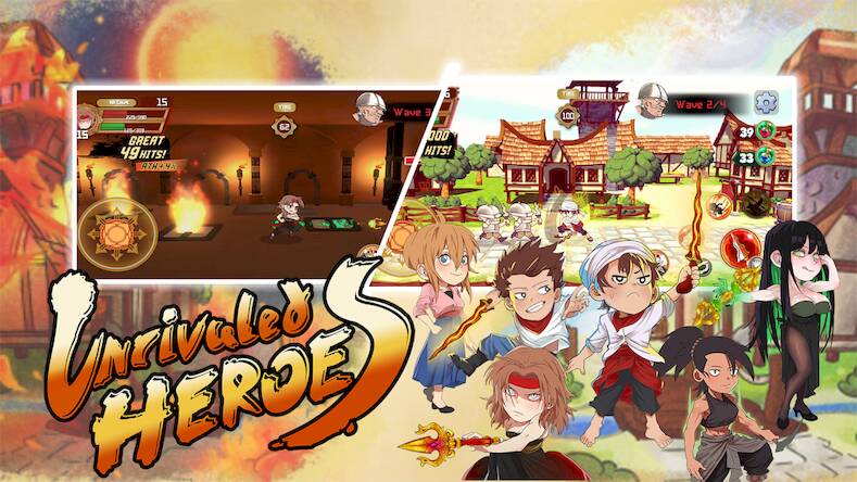  Unrivaled Heroes: 2.5D Action   -   