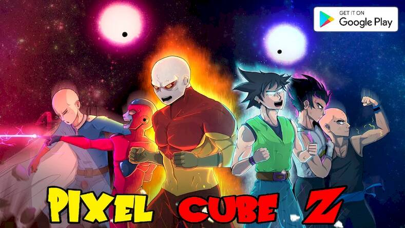  Pixel Cube Z Super Warriors   -   