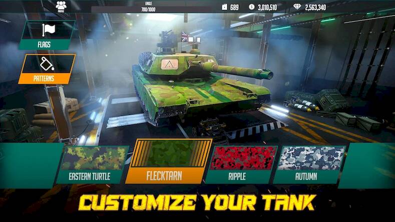 Взломанная Tanks Game на Андроид - Взлом все открыто