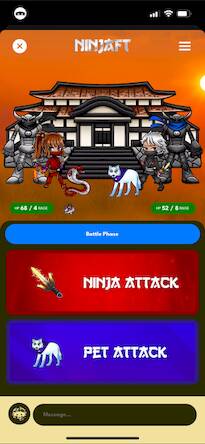 Взломанная NFT Game - NinjaFT на Андроид - Взлом много денег