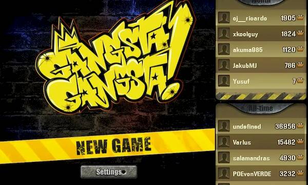 Взломанная Gangsta Gangsta! на Андроид - Взлом много денег