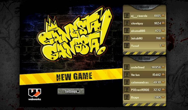 Взломанная Gangsta Gangsta! на Андроид - Взлом много денег