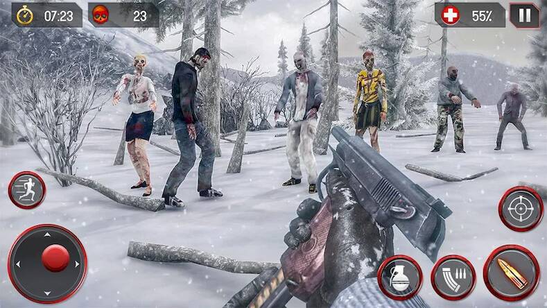 Взломанная Dead Hunting Effect: Zombie 3D на Андроид - Взлом много денег