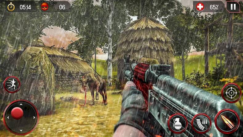 Взломанная Dead Hunting Effect: Zombie 3D на Андроид - Взлом много денег