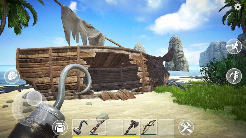 Взломанная Last Pirate: Island Survival на Андроид - Взлом много денег