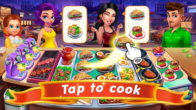 Взломанная Cooking Marina - cooking games на Андроид - Взлом на деньги