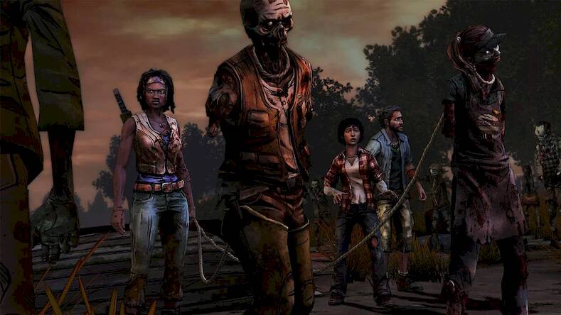 Взломанная The Walking Dead: Michonne на Андроид - Взлом все открыто