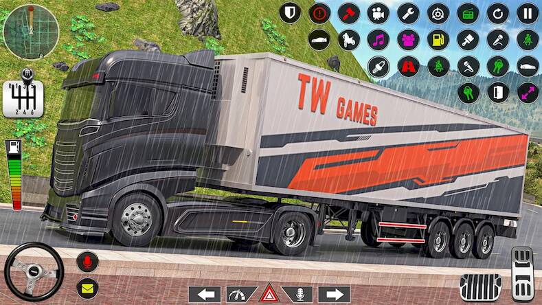 Взломанная Log Transporter Truck Driving на Андроид - Взлом все открыто