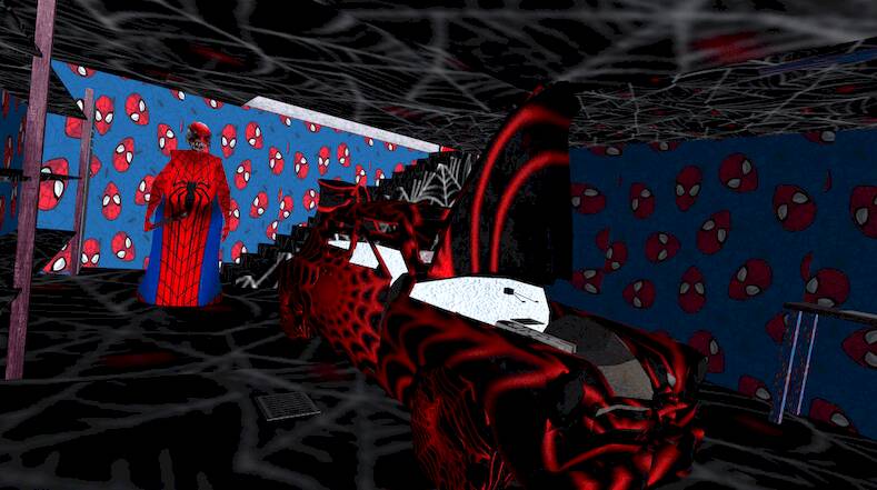 Взломанная Spider Granny v3 Horror Mod на Андроид - Взлом много денег