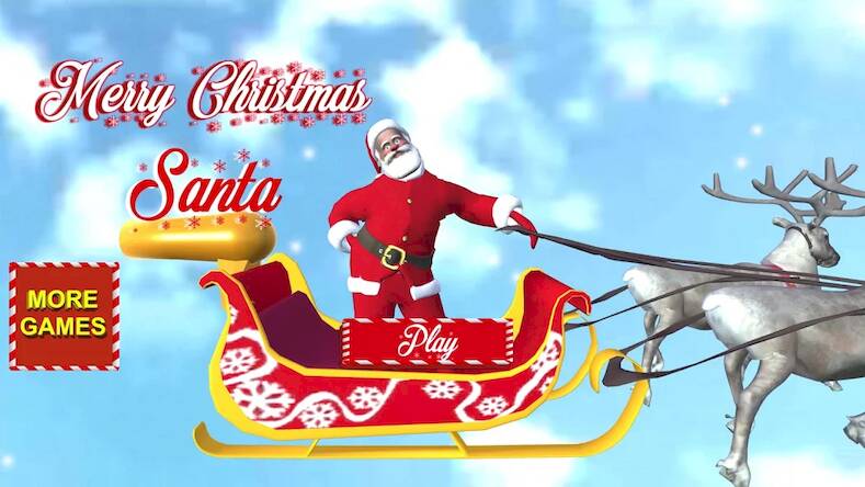 Взломанная Happy Christmas Santa на Андроид - Взлом много денег