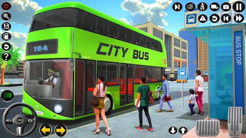  Passenger Coach Bus Driving 3D   -   