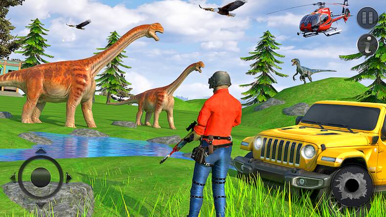  Wild Dino Hunter 3D Gun Games   -   