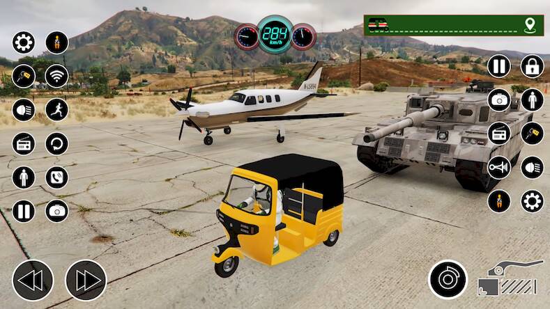 Взломанная Tuk Tuk Auto Rickshaw Game Sim на Андроид - Взлом все открыто
