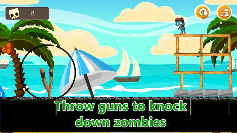 Взломанная Zombie Tower: Catapult Defense на Андроид - Взлом много денег