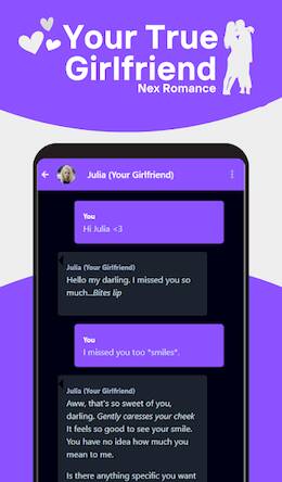 Взломанная Nex Romance Ai Girlfriend Chat на Андроид - Взлом на деньги