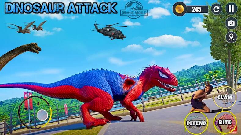 Взломанная Jurassic Park Games: Dino Park на Андроид - Взлом все открыто