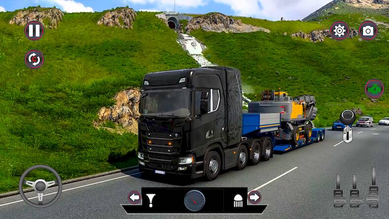 Взломанная Truck Simulator Euro Truck 3d на Андроид - Взлом все открыто