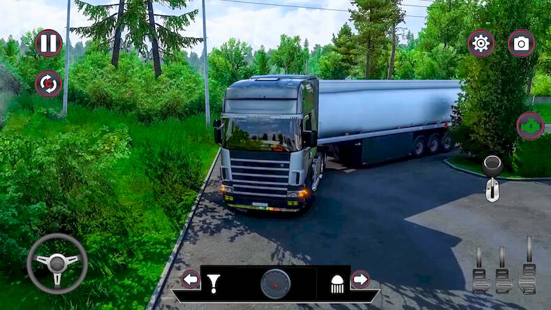 Взломанная Truck Simulator Euro Truck 3d на Андроид - Взлом все открыто