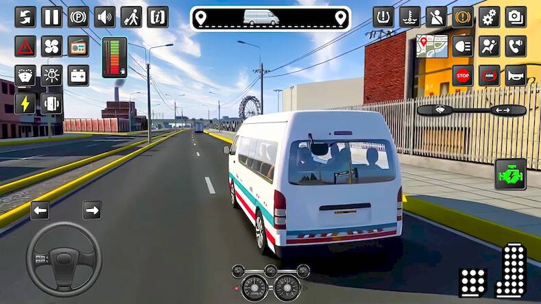 Взломанная Van Simulator Games Indian Van на Андроид - Взлом на деньги