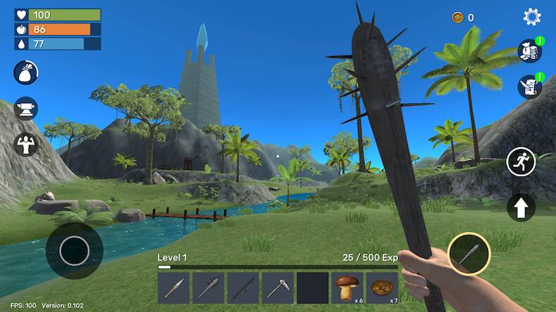  Uncharted Island: Survival RPG   -   