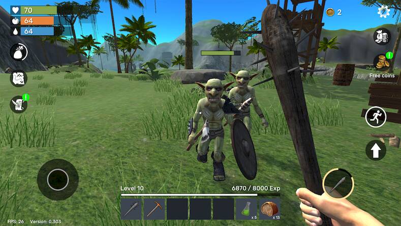  Uncharted Island: Survival RPG   -   